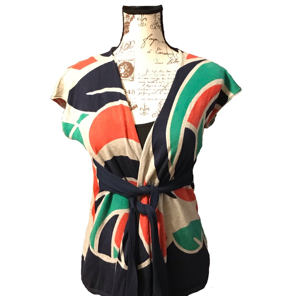 Anthropologie Moth Wrap Top - Picture 5 of 5